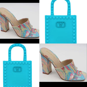 Studded tote
