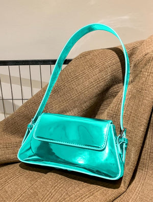 Metallic handbag